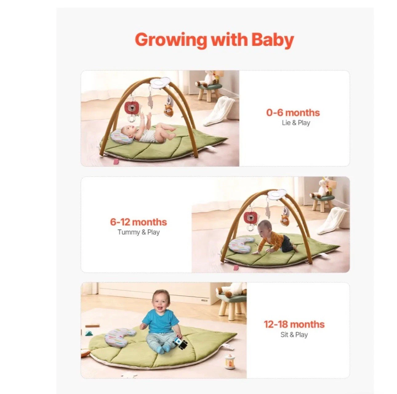 Vevor Baby Play Gym Matt