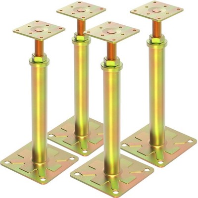 4 Pack House Jacks for Leveling Adjustable Floor Jack Post Floor Jack for Hou...