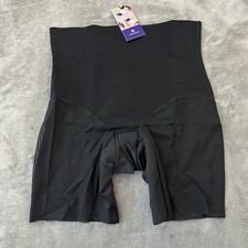 NWT Honeylove SuperPower Mid-Waist Short XL Black Shapewear Shorts
