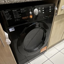 Indesit Innex XWDE 861480 Black Freestanding Front-Load Washer Dryer 8kg/6kg