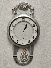 Seiko QXM121MRH Musical Wall Clock Beatles Me...