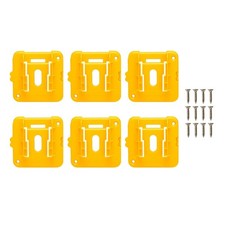 6-pak uchwytów na baterie do uchwytu stacji dokującej 20 V 60 V, pasujące -Dis1877