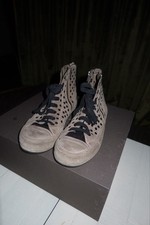 Ann Demeulemeester Scamosciato Mens Sneaker Size 43 Dark Khaki