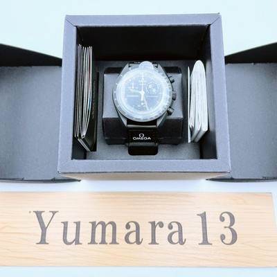 Swatch X Omega MISSION TO THE MOONPHASE Snoopy BIOCERAMIC Watch