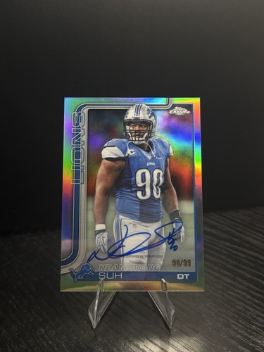 2025 Topps Chrome Ndamukong Suh Base (RAW)