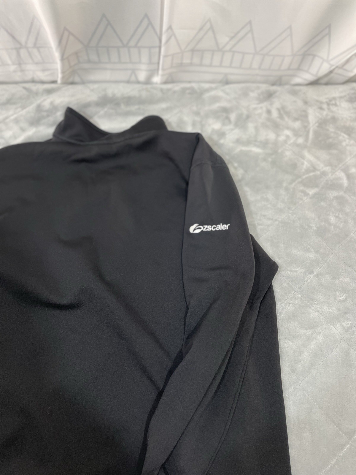 North Face Soft Shell Pullover Quarter Zip Men Si… - image 5