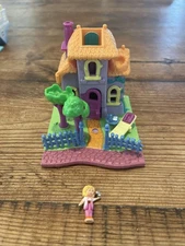 1994 Polly Pocket Vintage  Giraffe House Bluebird Toys With 1 Figure