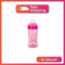 Nuby Thirsty Kids No Spill Sip-It Sport Tritan Travel Cup with Soft Silicone Spo