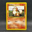 Growlithe 28/102 | Base Set | Common | WotC | Vintage Pokemon LP