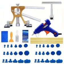 Body Dent Repair Kit Car Dent Puller with Golden Dent Puller for Auto Body Dent