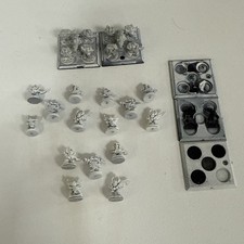 Epic Chaos Space Marines Squad Epic Armageddon Warhammer 40k GW X25 & 5 Basen A