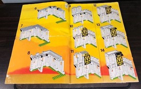 LEGO Castle Black Falcons Fortress 6074 Vintage 1986 - Instruction Manual ONLY