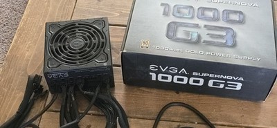 EVGA SuperNOVA 1000 G3 80+ GOLD 1000W Fully Modular Power Supply - Black