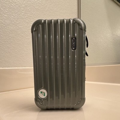 RIMOWA EVA Air First Class Amenity Hard Case Empty with Zipper (Light Gray)
