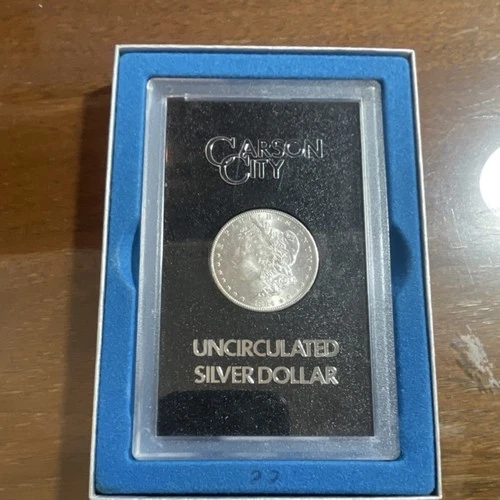 1884 Carson City Morgan Silver Dollar $1 Uncirculated 0.9 Fineness