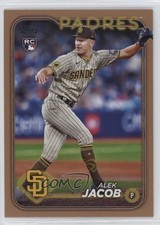 2024 Topps Update Gold 1456/2024 Alek Jacob #US66 0i4k
