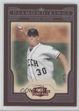 2008 Donruss Threads Diamond Kings Red Framed 53/100 Blake Wood #DK-5 k4c