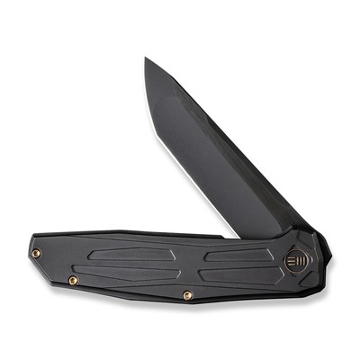 WE Knife Shadowfire Frame Lock 22035-1 Black Titanium CPM 20CV Pocket Knives