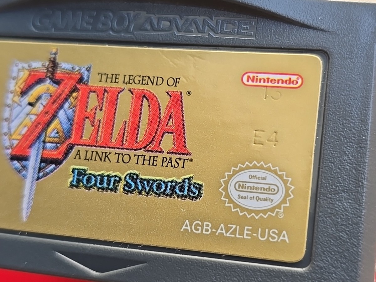 Legend of Zelda: A Link to the Past Four Swords Game Boy Advance