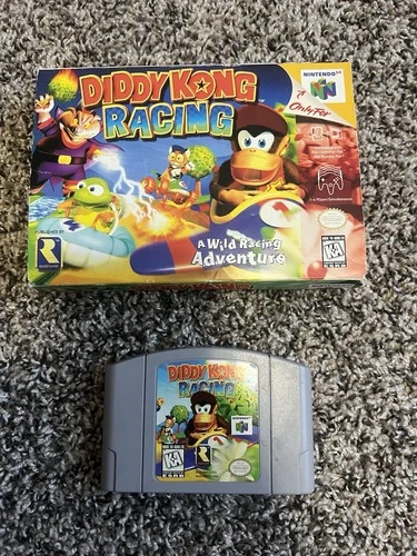 Diddy Kong Racing Nintendo 64 N64 Box And game Only