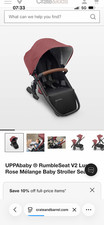 uppababy rosewood rumble seat