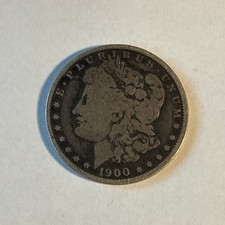 1900 Morgan Silver Dollar coin