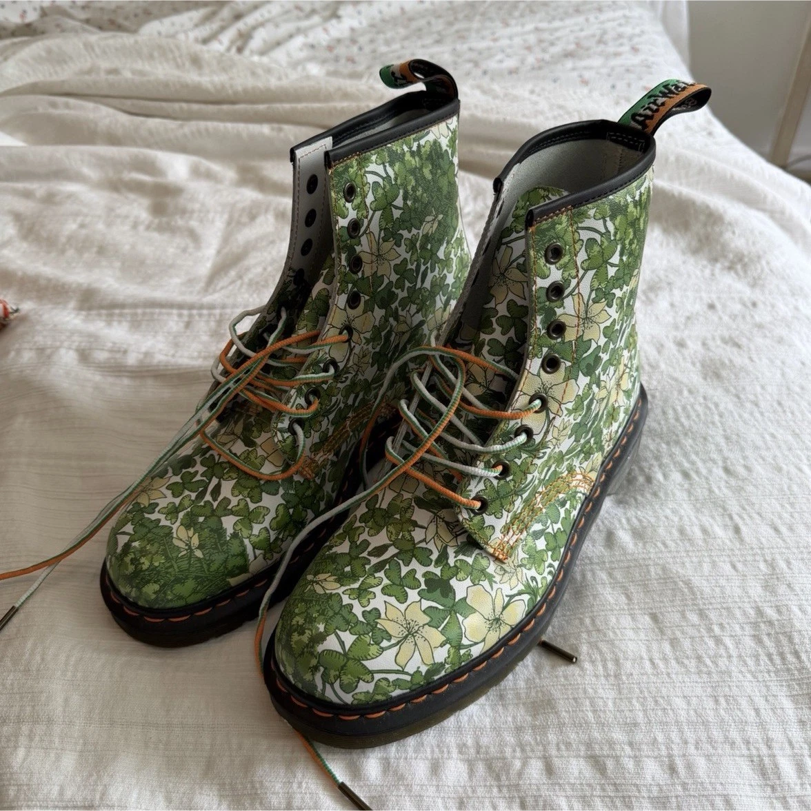 Dr. Martens Green Ankle Boots for Men for Sale | Shop New  display picture 1