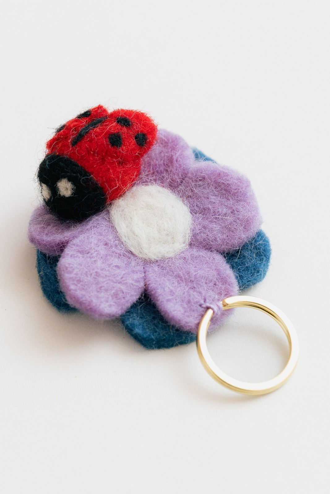 Lily & Me Lucy The Ladybird Quirky Felt Friends Animal Design Keyring