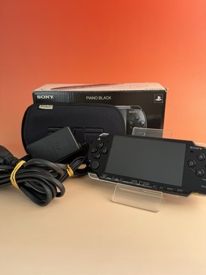 Sony PSP 2004 Piano Black | OVP | Refurbished | Zustand B