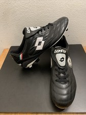 Vtg Lotto Azzuri Punto Flex Mens US 11.5 CE240 FG Spike Soccer Cleats MINT