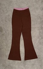 Women’s ASOS Ribbed Flared Pants Size 8