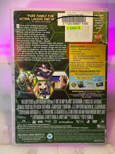 G-Force (DVD/Digi, 2009, Wide) W/ Case & Insert, Tested - Afbeelding 2 van 7