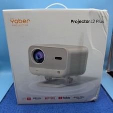 Yaber L2 Plus Projector with WiFi and Bluetooth [Netflix-Licensed/Sound by JBL]