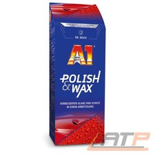 DR WACK 500ml A1 POLISH & WAX WACHS LACKSCHUTZ VERSIEGELUNG AUTOPOLITUR