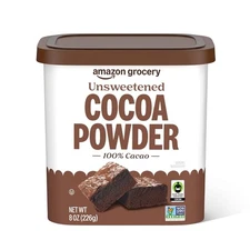 Grocery, Unsweetened Cocoa Powder, Fair Trade Certified, 8 Oz... 