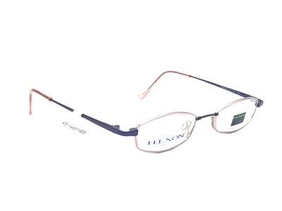 FLEXON Kid's By Marchon 114 Fruit Punch Oval Eyeglasses Frames 45-18 130 NEW