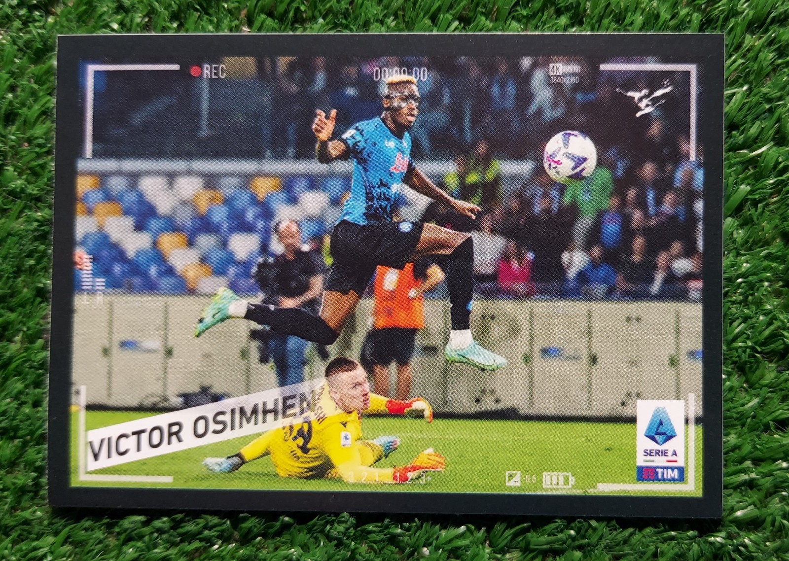 FIGURINA CALCIATORI PANINI CELEBRATION 2022/23 NAPOLI N°67 OSIMHEN 2023 ⚽️