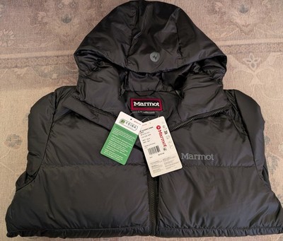   NEW Marmot Guides Down 2.0 Hoody Jacket Women's Medium Black M16256