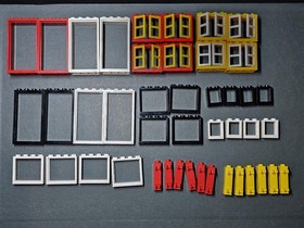 Lego Bricks and More 6117 Windows and Doors Used with Original Box HTF