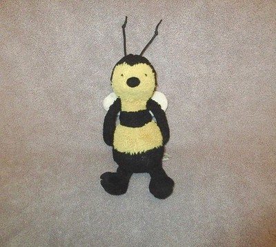 Jellycat Medium Bashful Bee Plush 12'' Stuffed Animal Plush Bumble Bee Retired EU