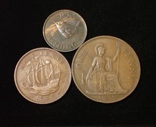 United Kingdom 1939 Lot of 3 Coins WCA 628