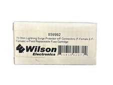 Wilson 859992, 75 Ohm Lightning Surge Protector w/F female connectors - NEW