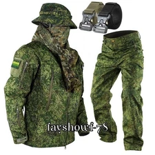 Russian EMR CAMO Suit Accessory Green Costume Outdoor Waterproof Breathable Gift