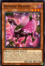 Roxrose Dragon Super Rare Lightning Overdrive LIOV-EN009 NM