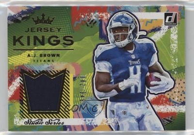 2021 Panini Donruss Jersey Kings 82/349 AJ Brown #JK30 ni4