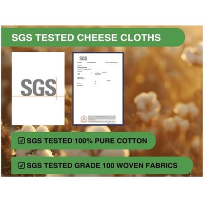 Grade 100 Closed Edge Cheesecloth - 10 Yards