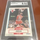 Fleer 1990-91 Michael Jordan #26 SGC 8.5 Chicago Bulls Basketball Card