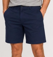 Michael Richards Men s Navy Flat Front Casual Shorts Size 38