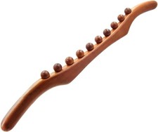 Wood Therapy Massage Tools, 21 inch Lymphatic Drainage Massager, Handheld Massag