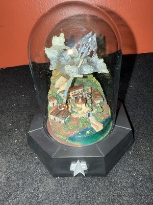 1999 Star Trek ''Insurrection'' Sculpture Franklin Mint Glass Dome W/0rig Box